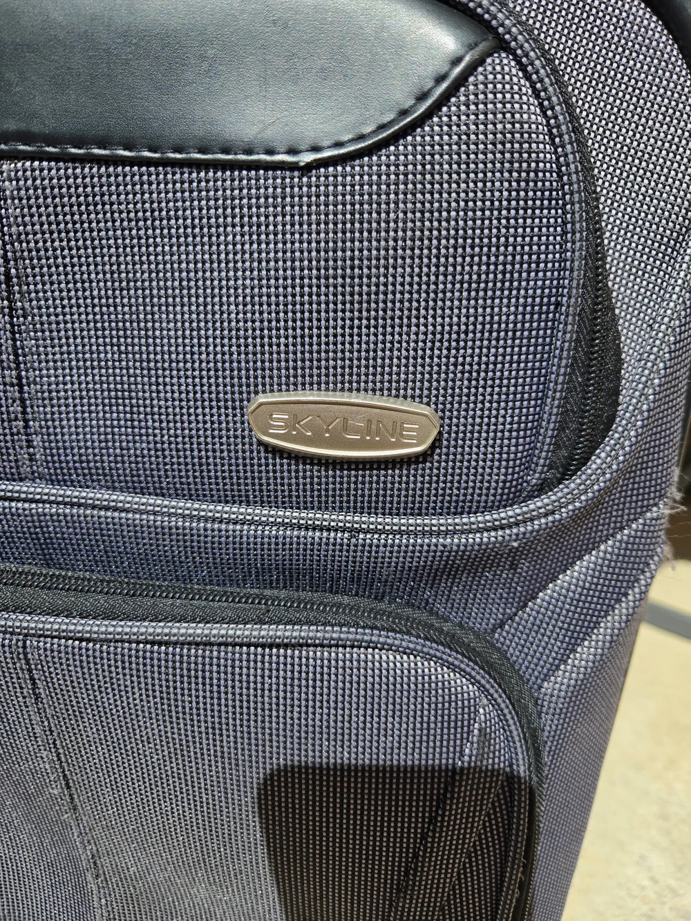 Men's Carry-On Spinner Bag in Dark Grey